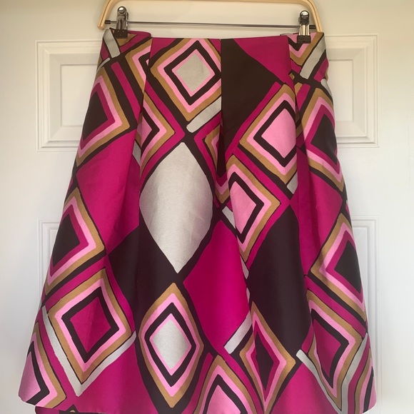 Lane Bryant Dresses & Skirts - Lane Bryant Geometric Pattern Flare Skirt-Size 22